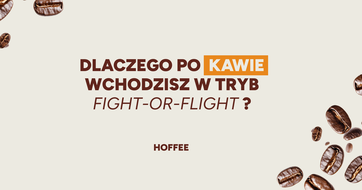 Kawa a kortyzol — dlaczego po kawie jesteś spięty, a nie skupiony