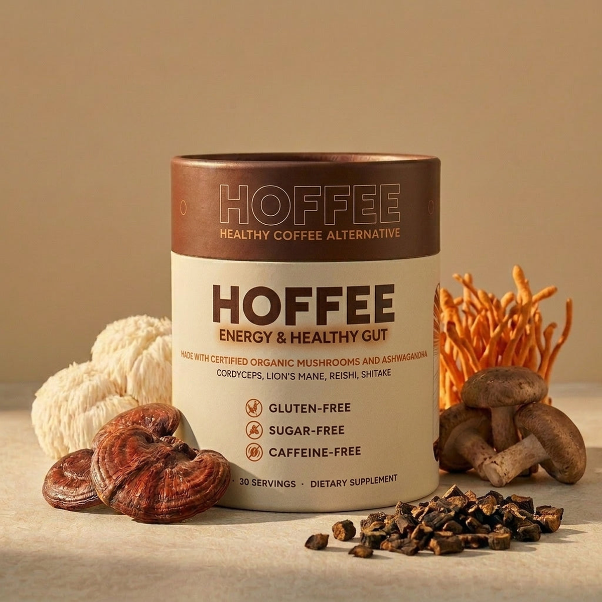 Hoffee (z Ashwagandhą) – Alternatywa dla Kawy 300 g